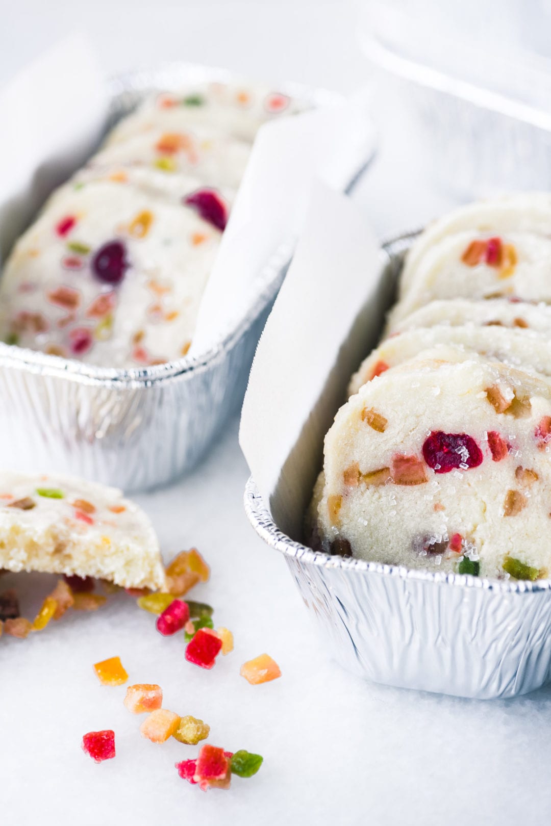 Fruitcake Shortbread Cookies • The View from Great Island