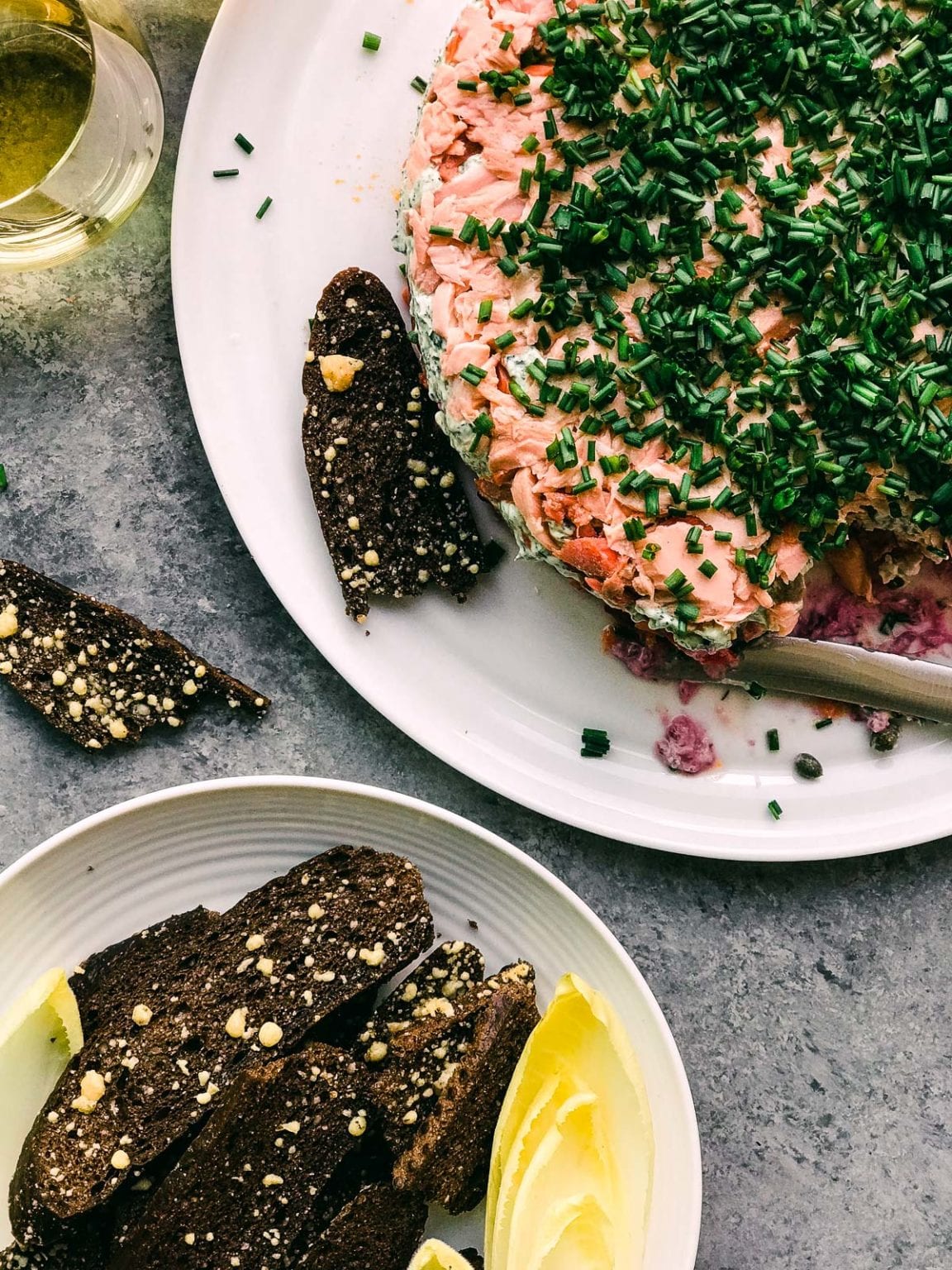 7 Layer Smoked Salmon Dip Recipe • The View from Great Island