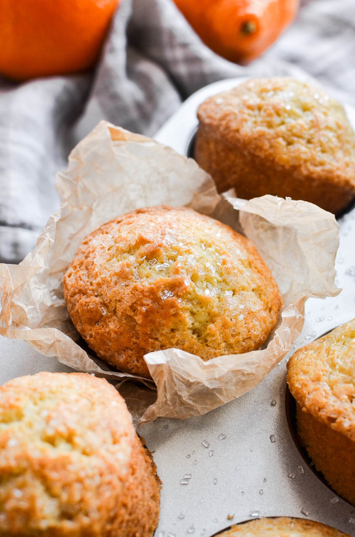 Orange and Cardamom Muffin