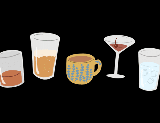 virtual cocktail party drinks