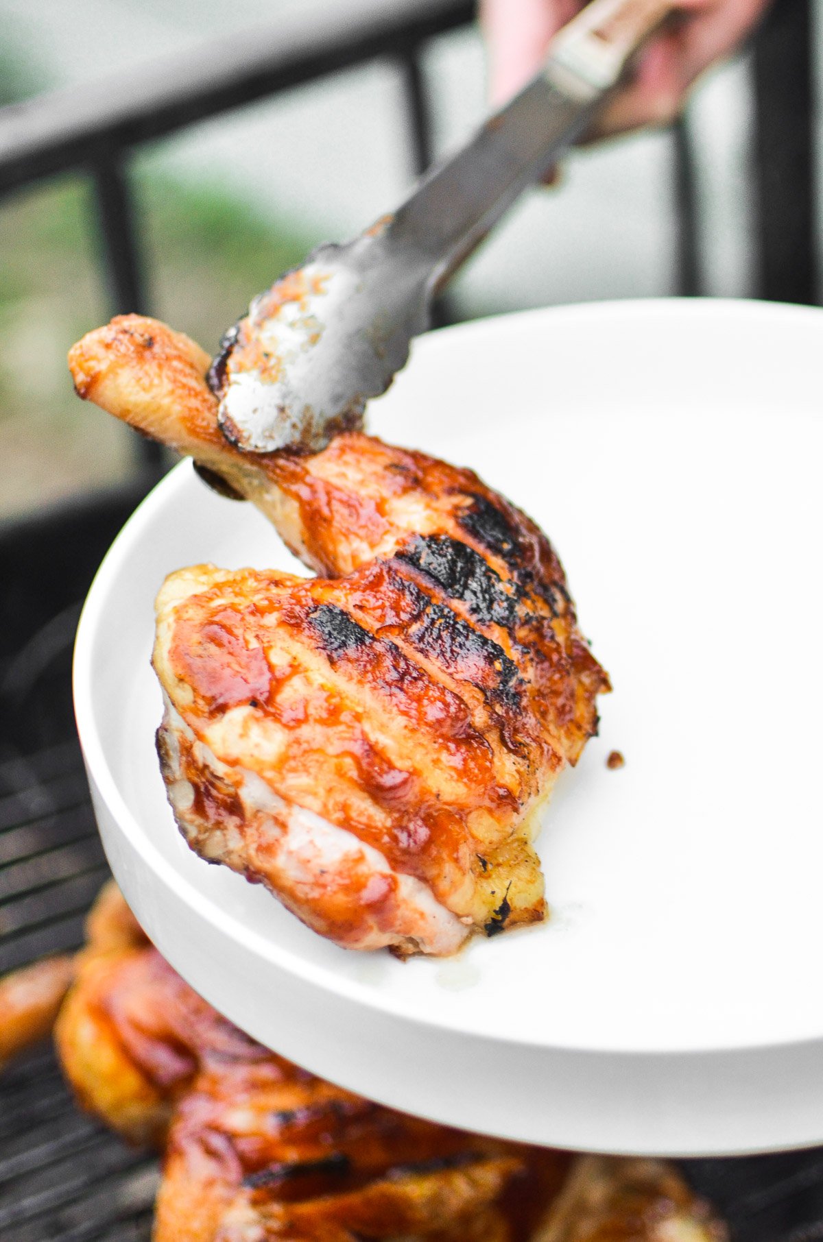 Grilled Whole Chicken - Just 3 Ingredients - Girls Can Grill