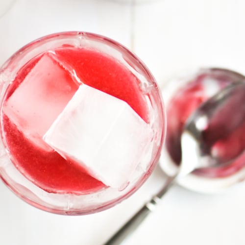 gin and jam cocktail