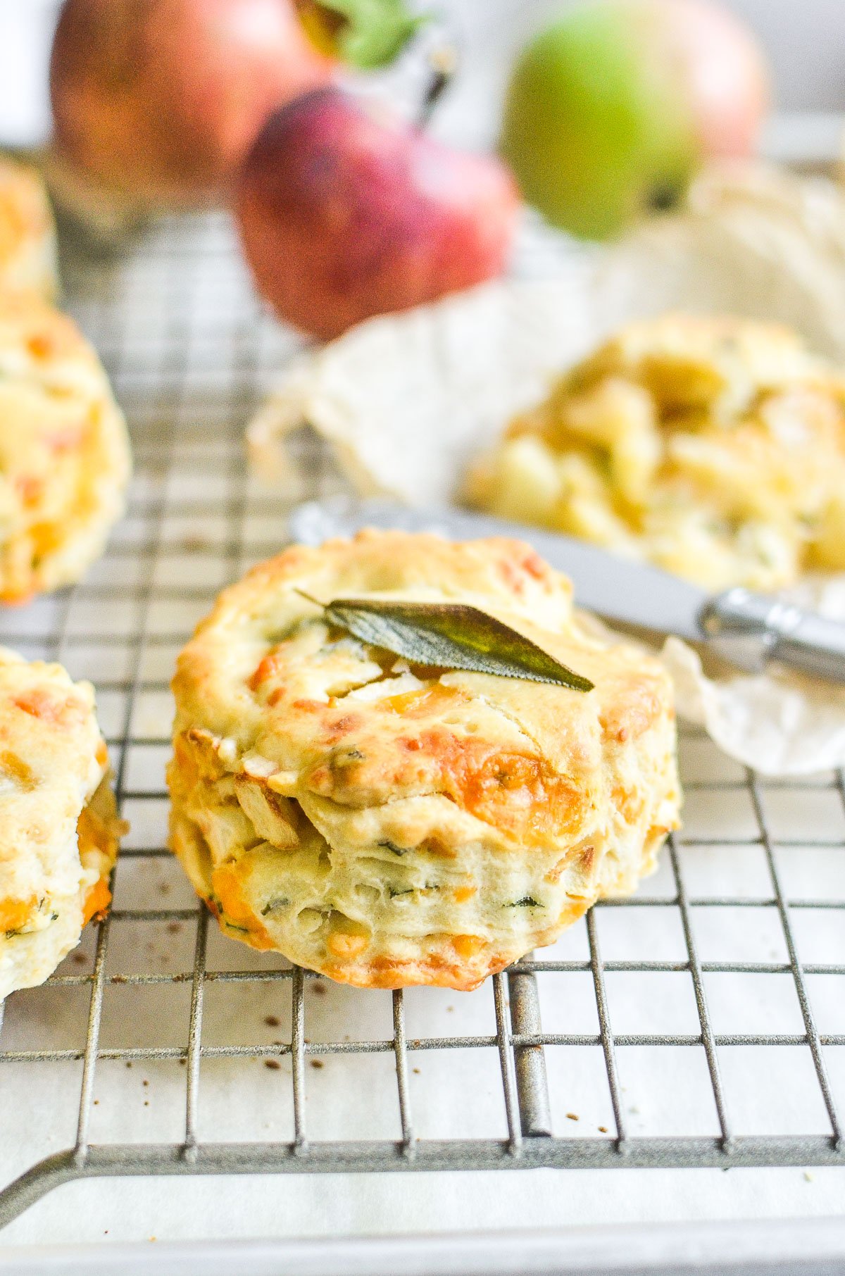 Apple & Cheddar Mini Scones Recipe: How to Make It