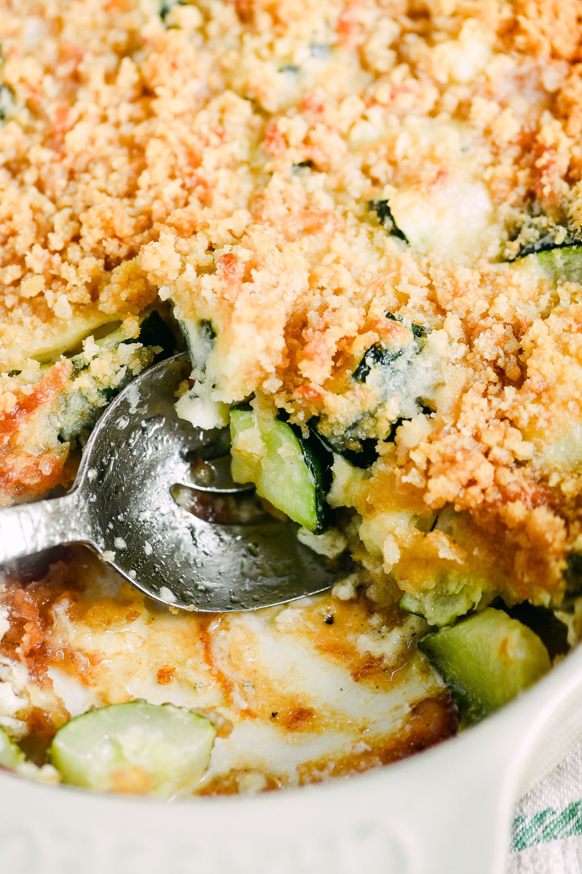 Cheesy Zucchini Casserole • The View from Great Island