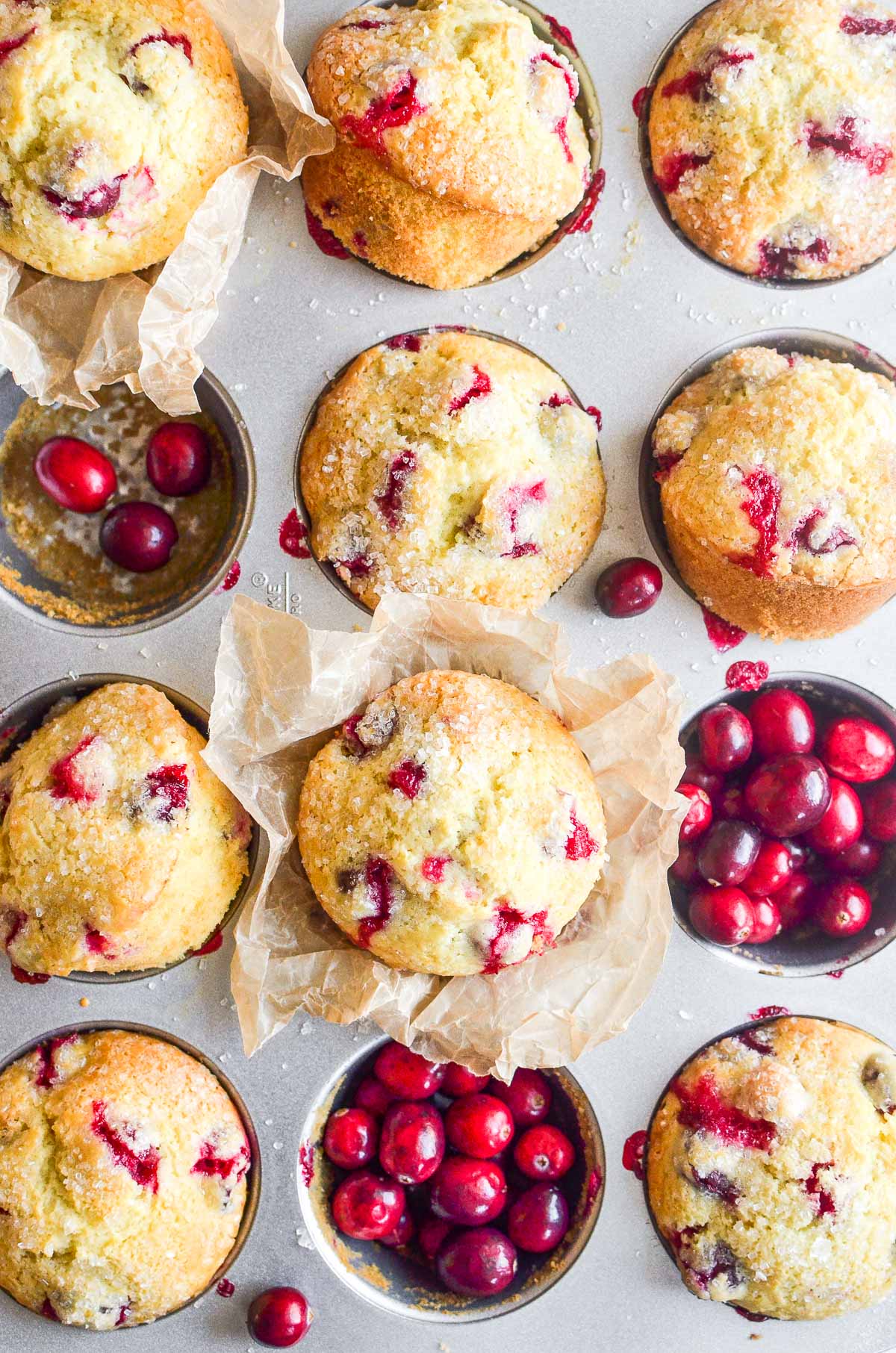 Fresh Cranberry Muffins • The View from Great Island