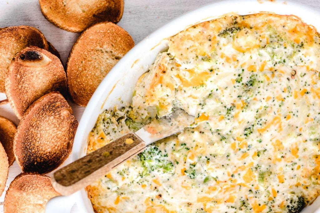 Irresistible Broccoli Cheese Dip! • The View from Great Island