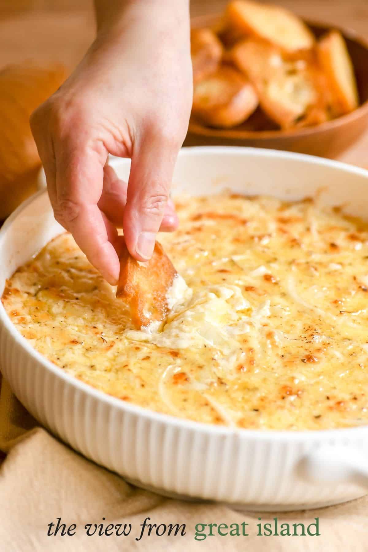 Vidalia onion dip pin.