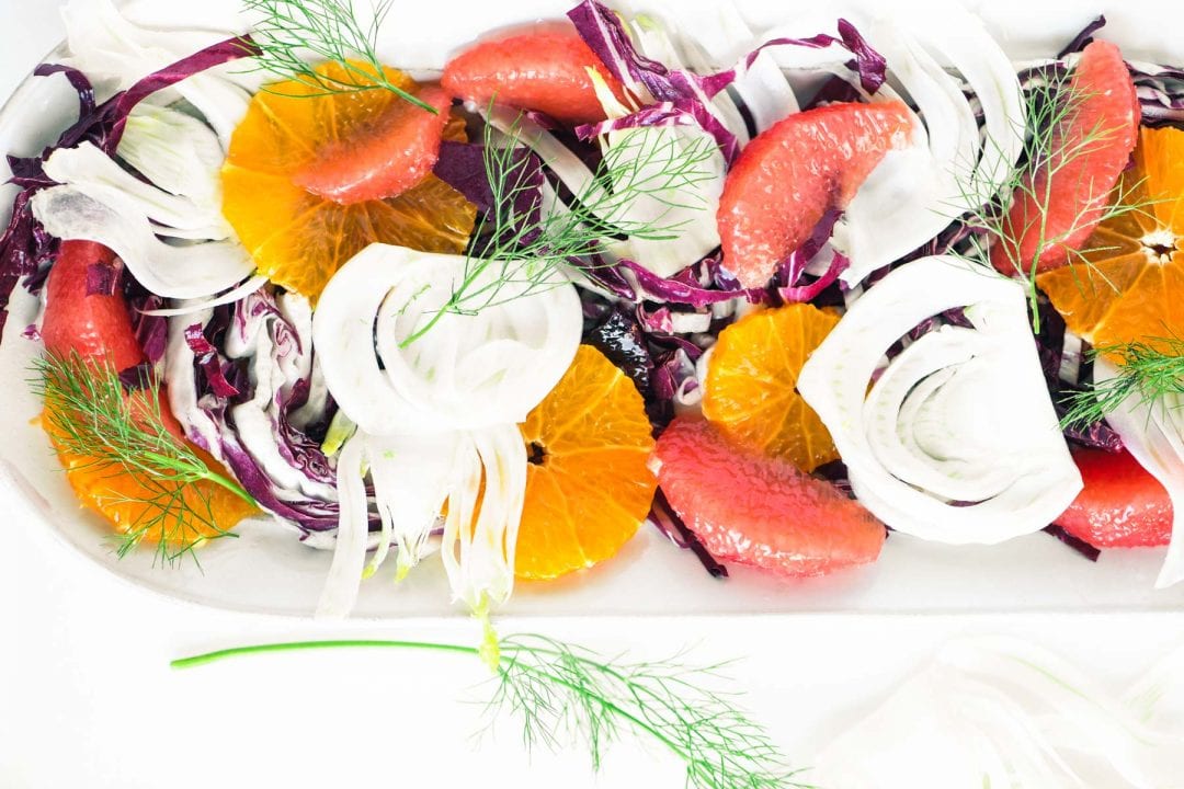 Fennel and Citrus Salad with Fennel Vinaigrette • The View from Great