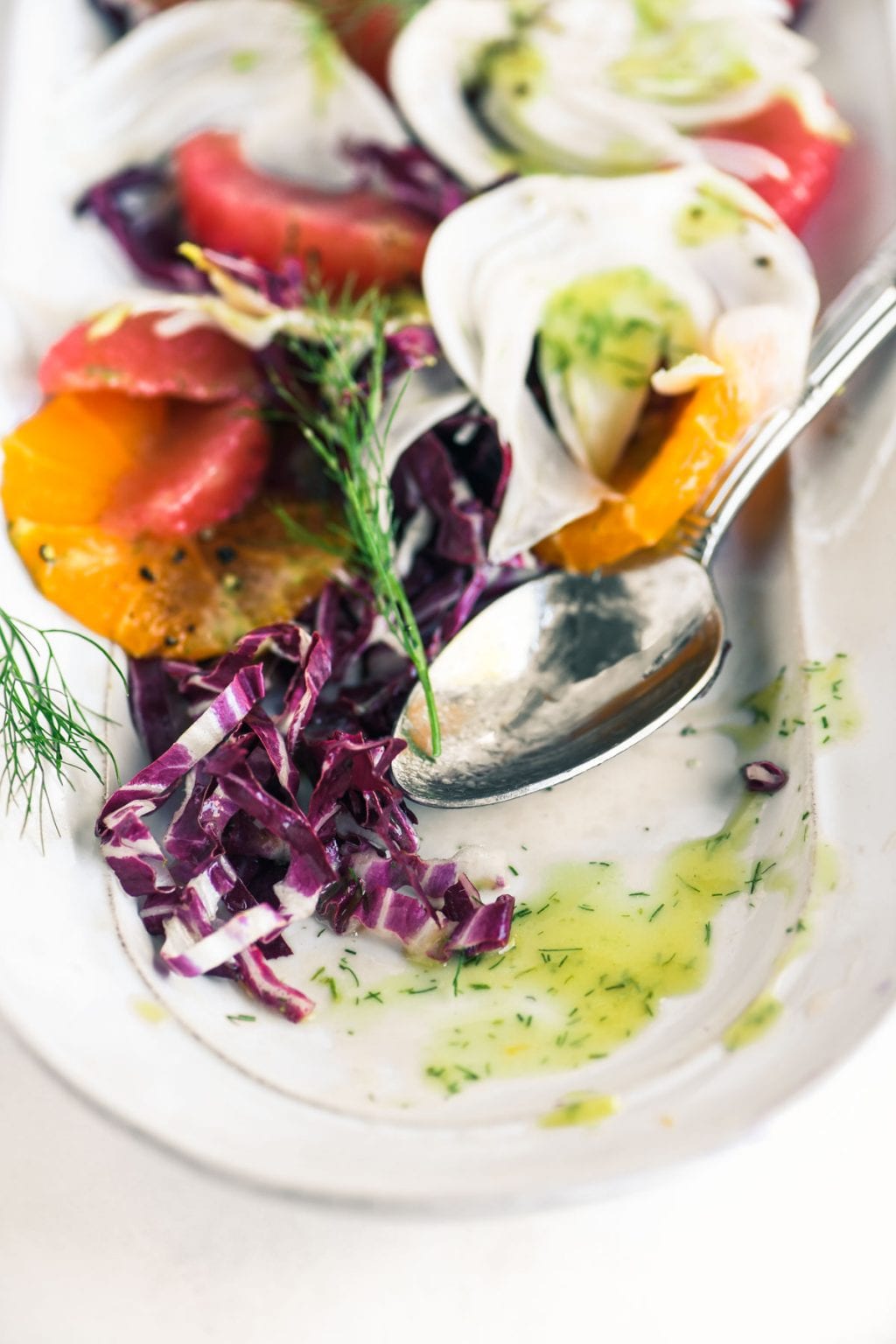 Fennel and Citrus Salad with Fennel Vinaigrette • The View from Great