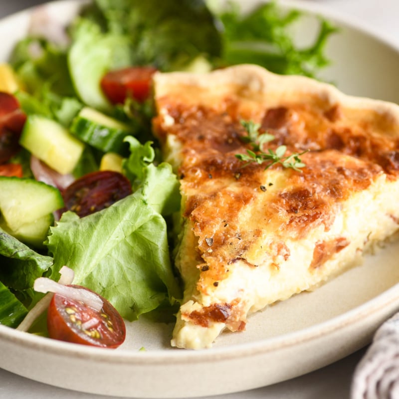 Quiche Lorraine • a classic quiche recipe!