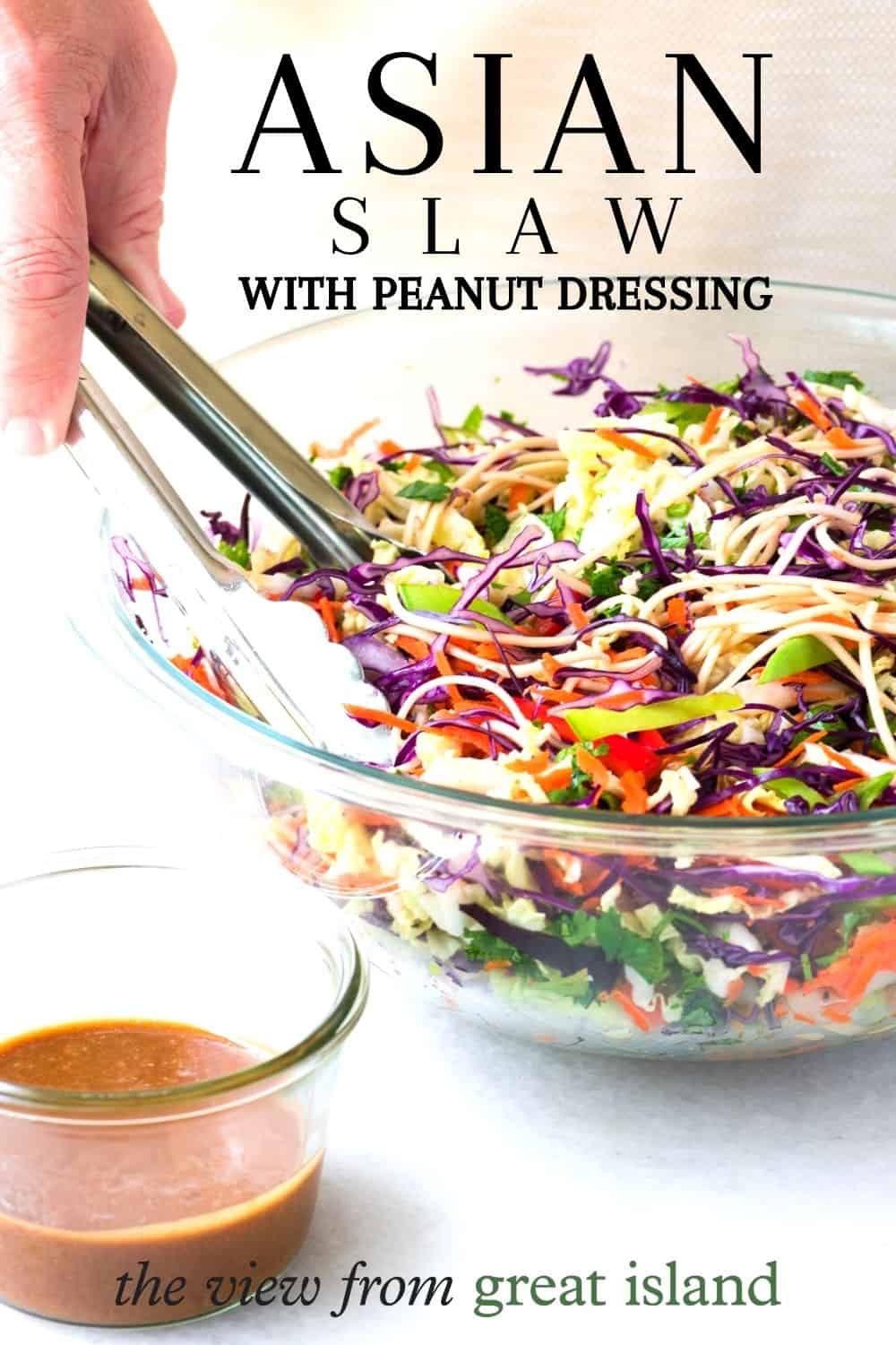 Asian slaw pin.