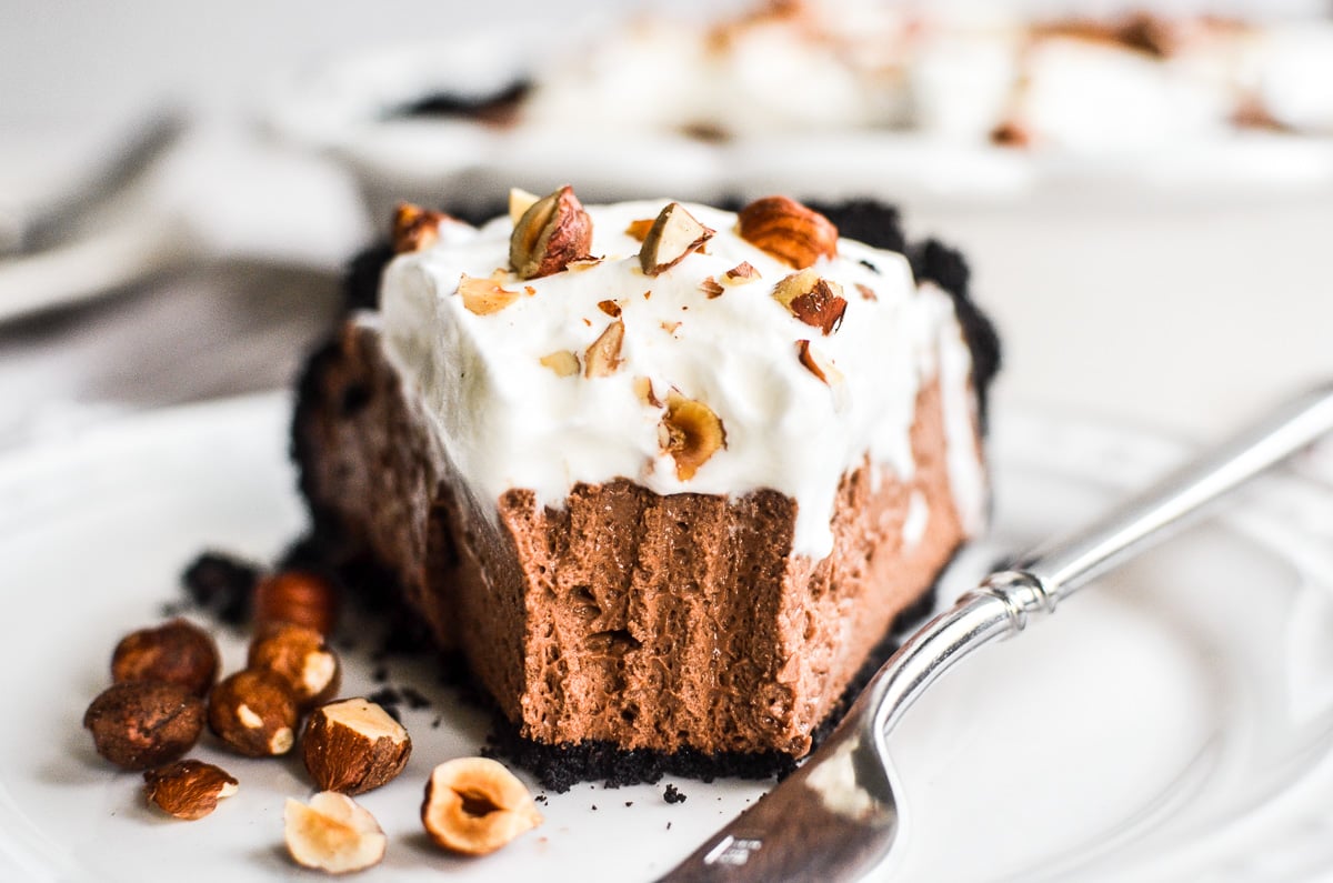 Dreamy Nutella Mousse Pie-image