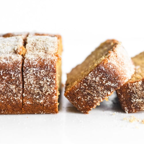 apple cider doughnut loaf cake