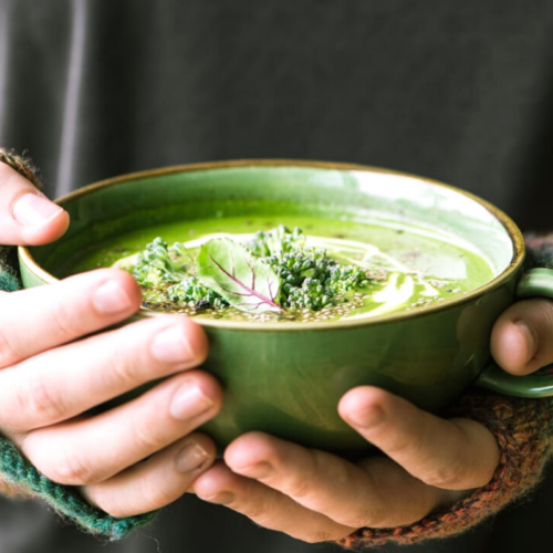 immune boosting soup in a cup.