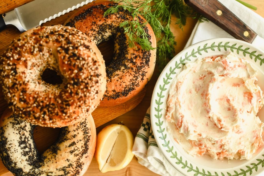 Lox Cream Cheese Schmear Recipe • so easy!