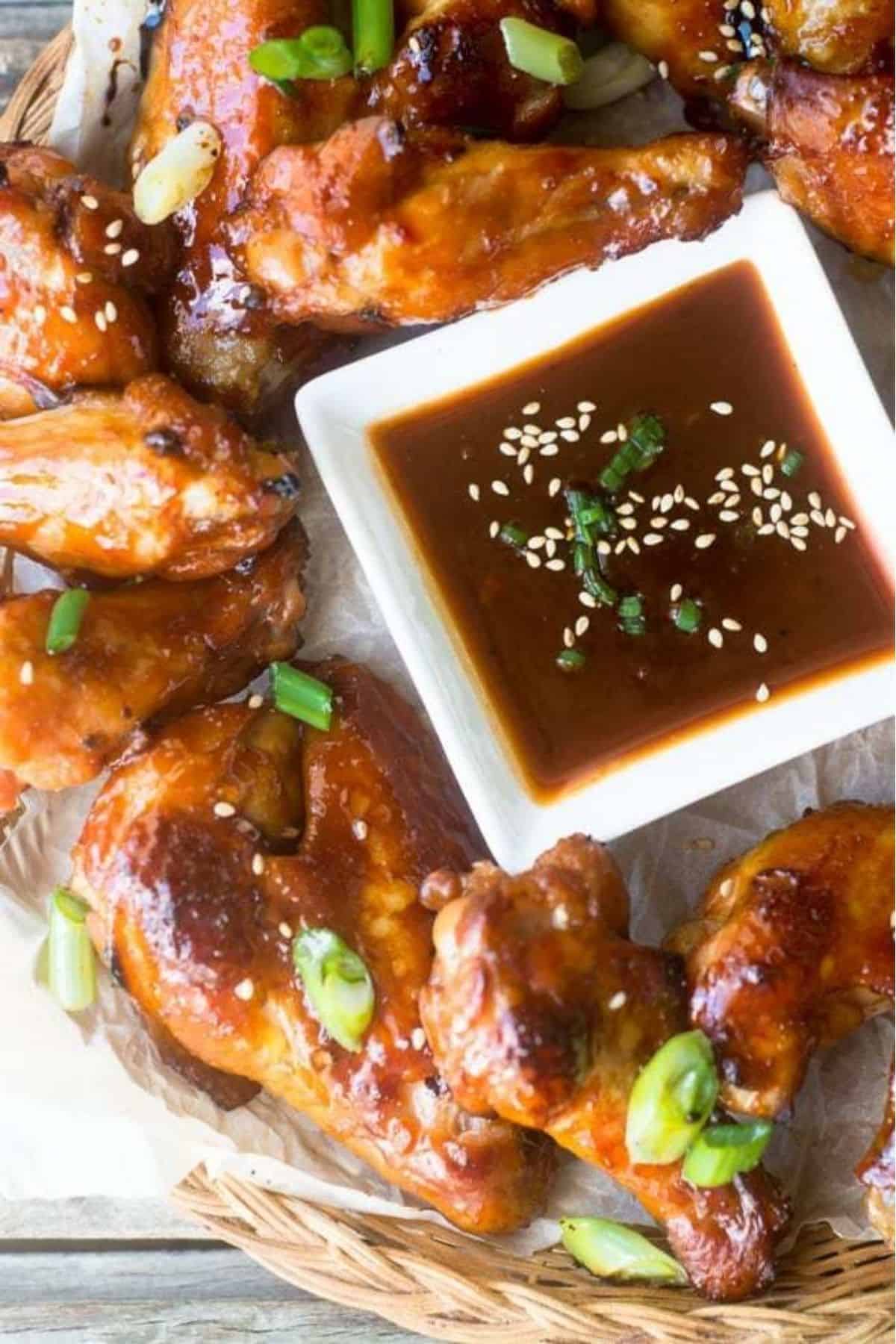Asian chicken wings