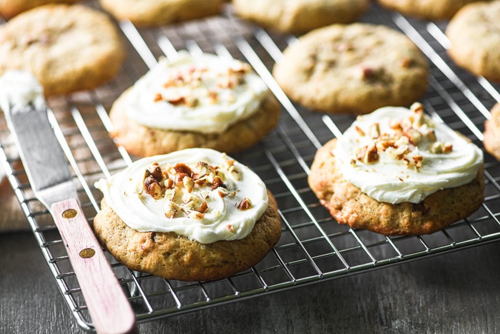 Copycat Crumbl Banana Bread Cookies