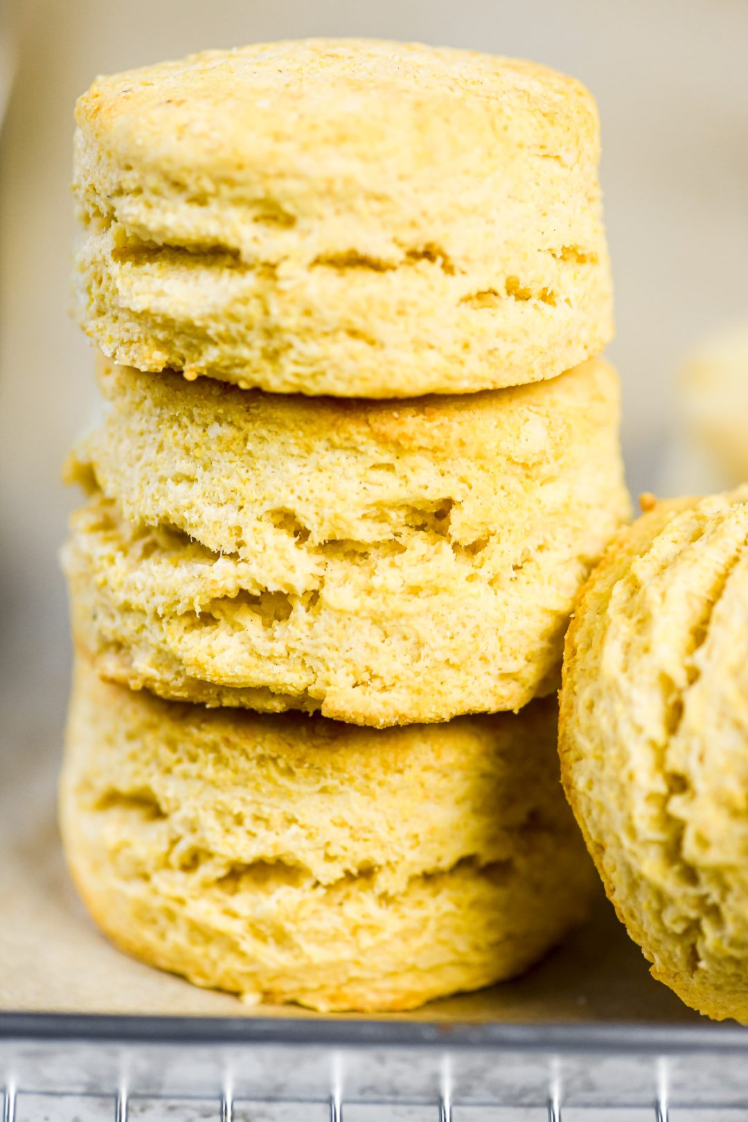 Cornmeal Biscuits • delicious and easy!