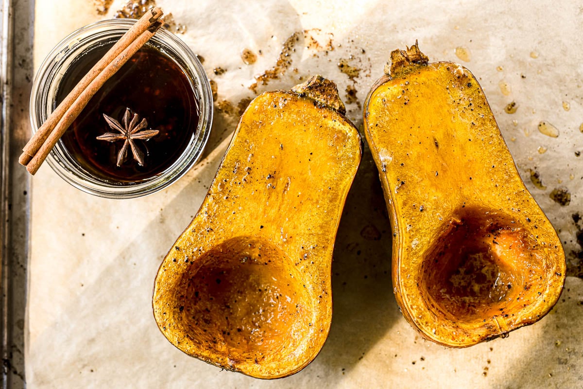 Roasting Honeynut Squash With Spiced Maple Syrup roasting-honeynut-squash-with-spiced-maple-syrup
