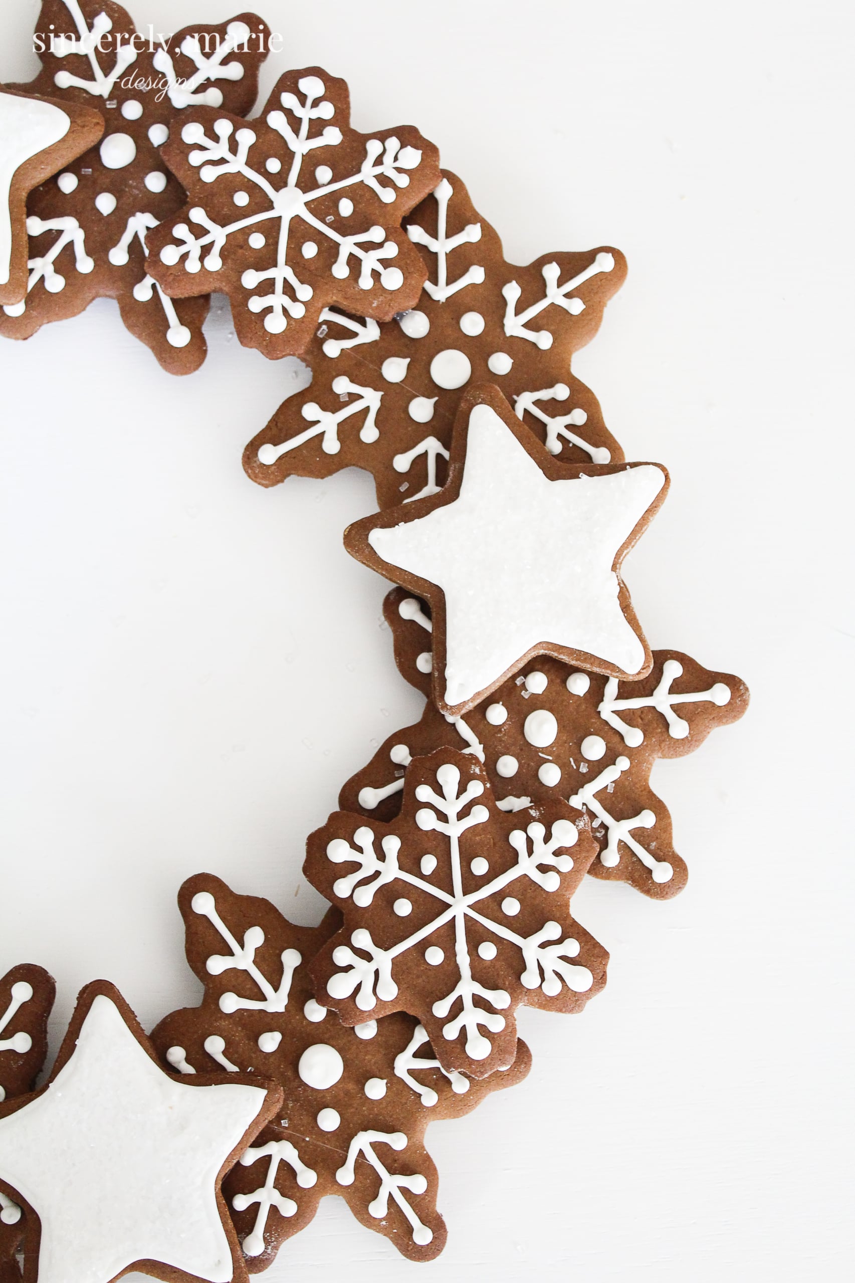 The Prettiest Cookie Wreath Ideas • The View from Great Island