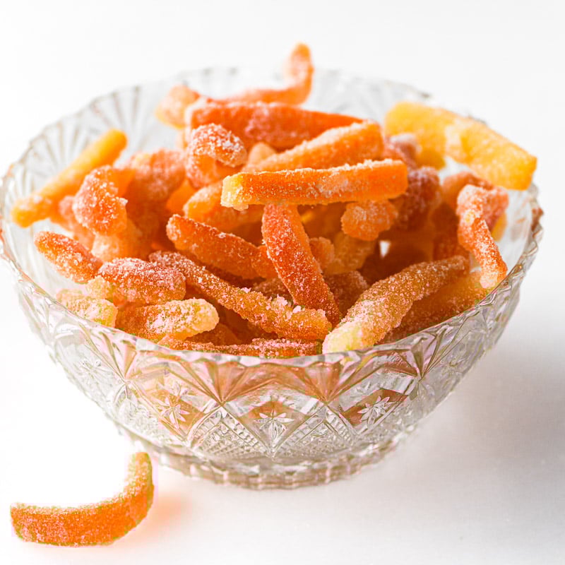Candied Orange Peel • The View from Great Island