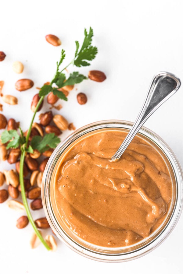 Thai Peanut Sauce • authentic recipe!