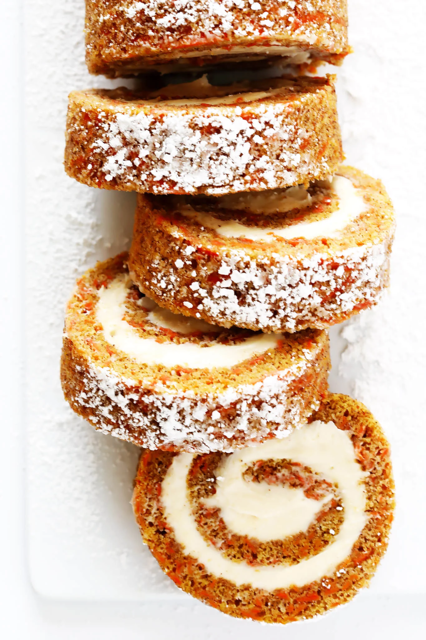 carrot cake roll.