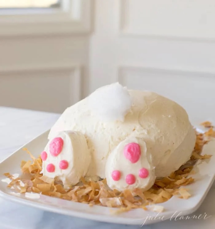 bunny butt cake