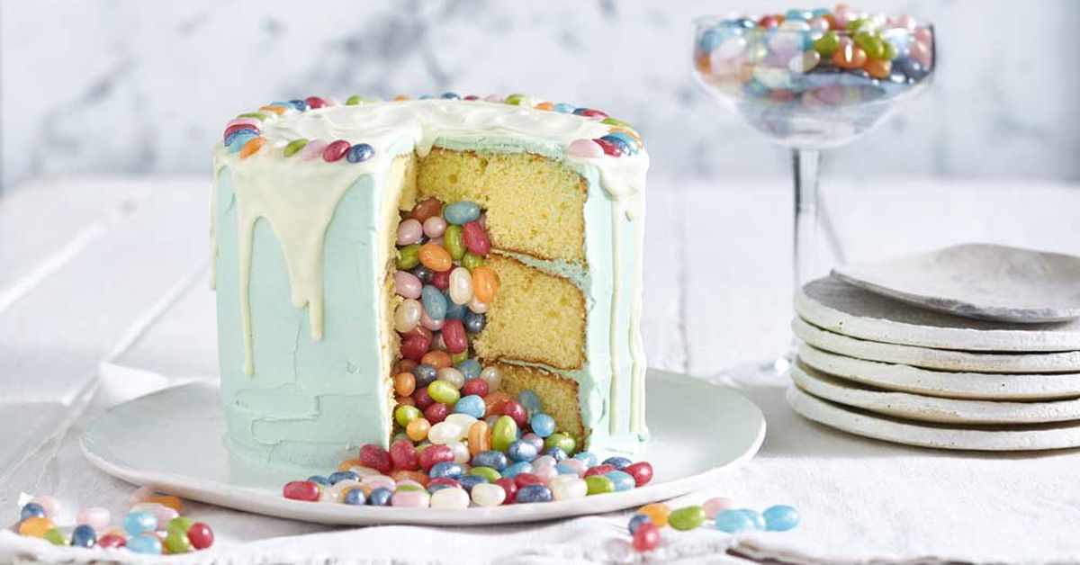 jelly belly Easter cake