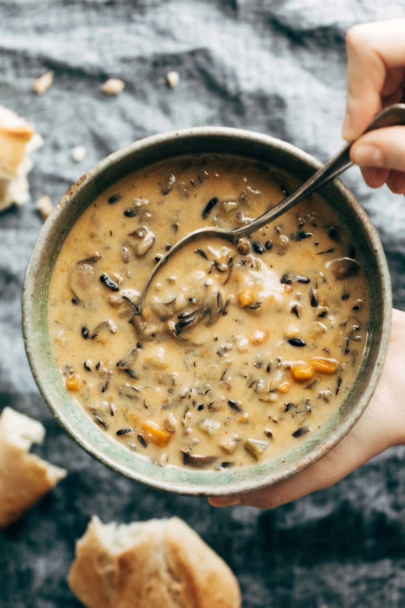 IP wild rice soup