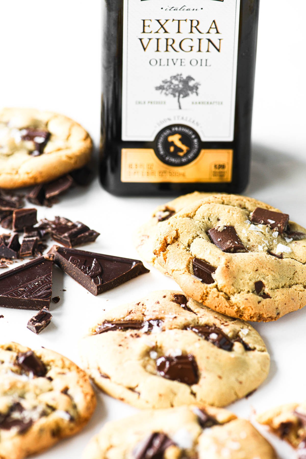 Olive Oil Chocolate Chunk Cookies