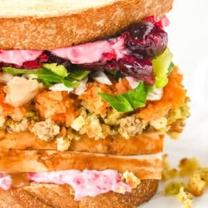 The ultimate Thanksgiving Leftover Sandwich!