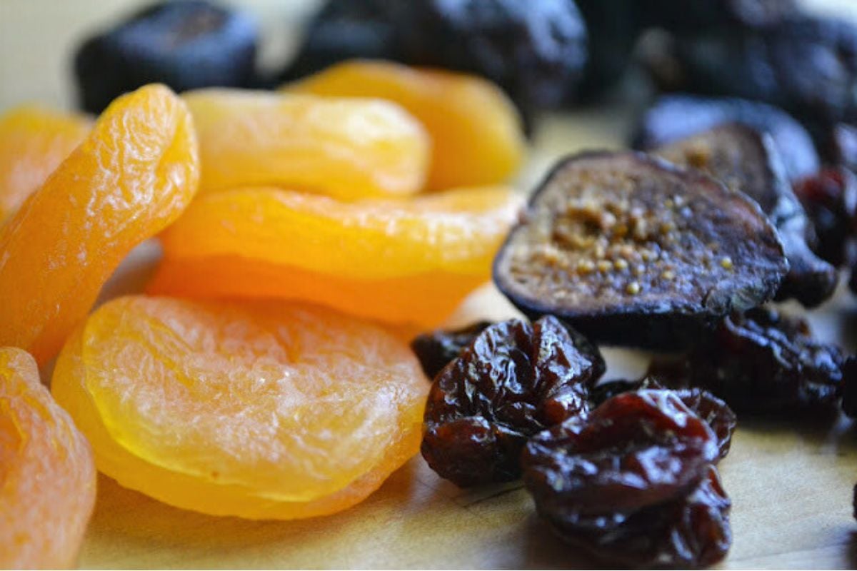 Dried fruit for Persian Jeweled Rice.