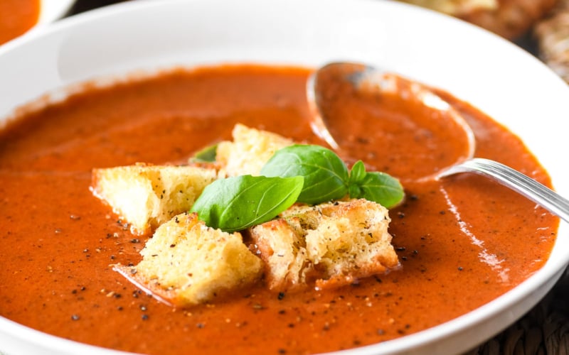 fire roasted tomato soup