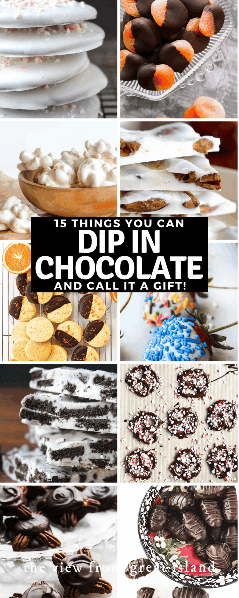 15 Things You Can Dip in Chocolate pin