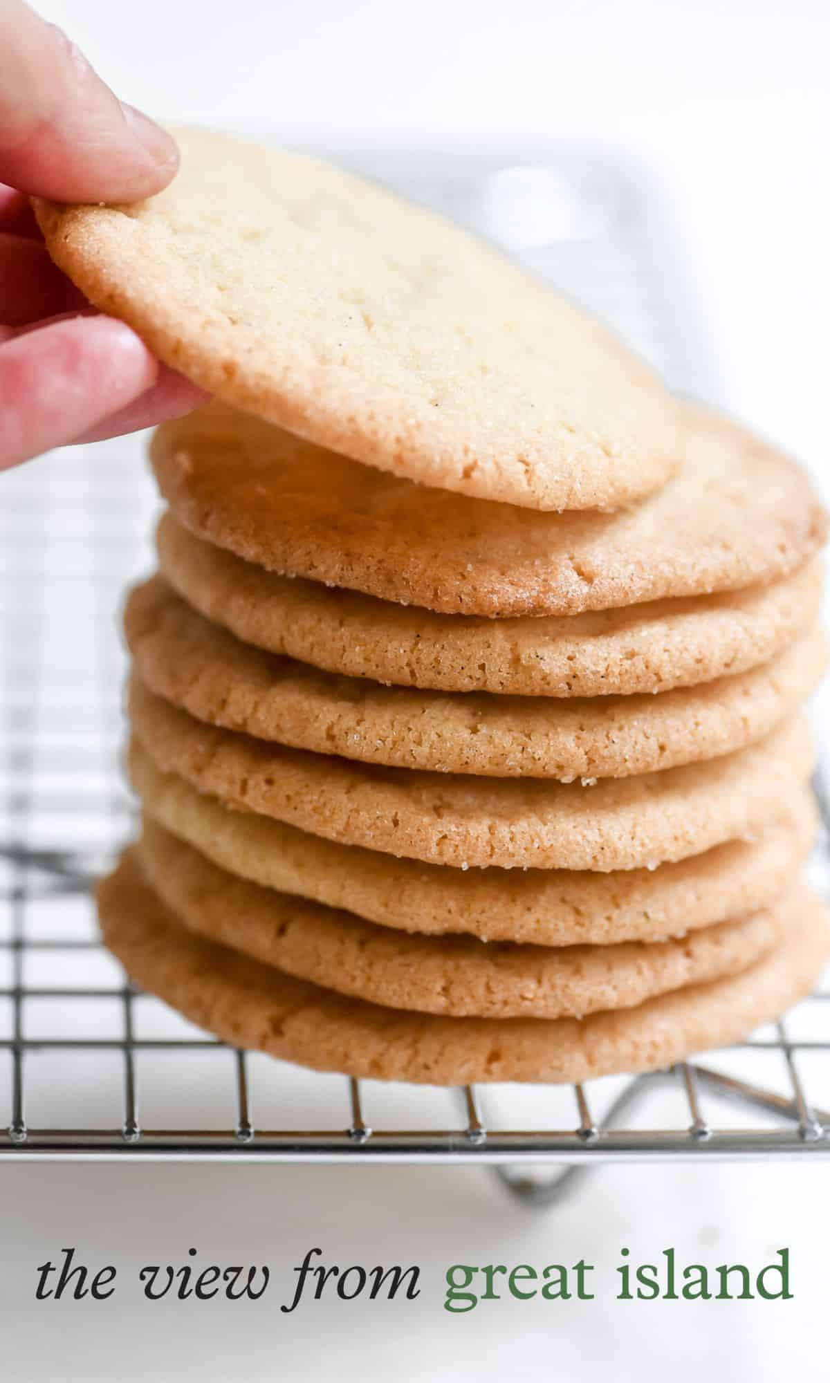 thin and crispy sugar cookies pin -2