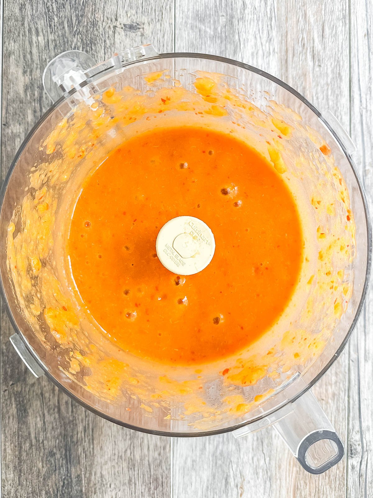 apricot puree for apricot curd.