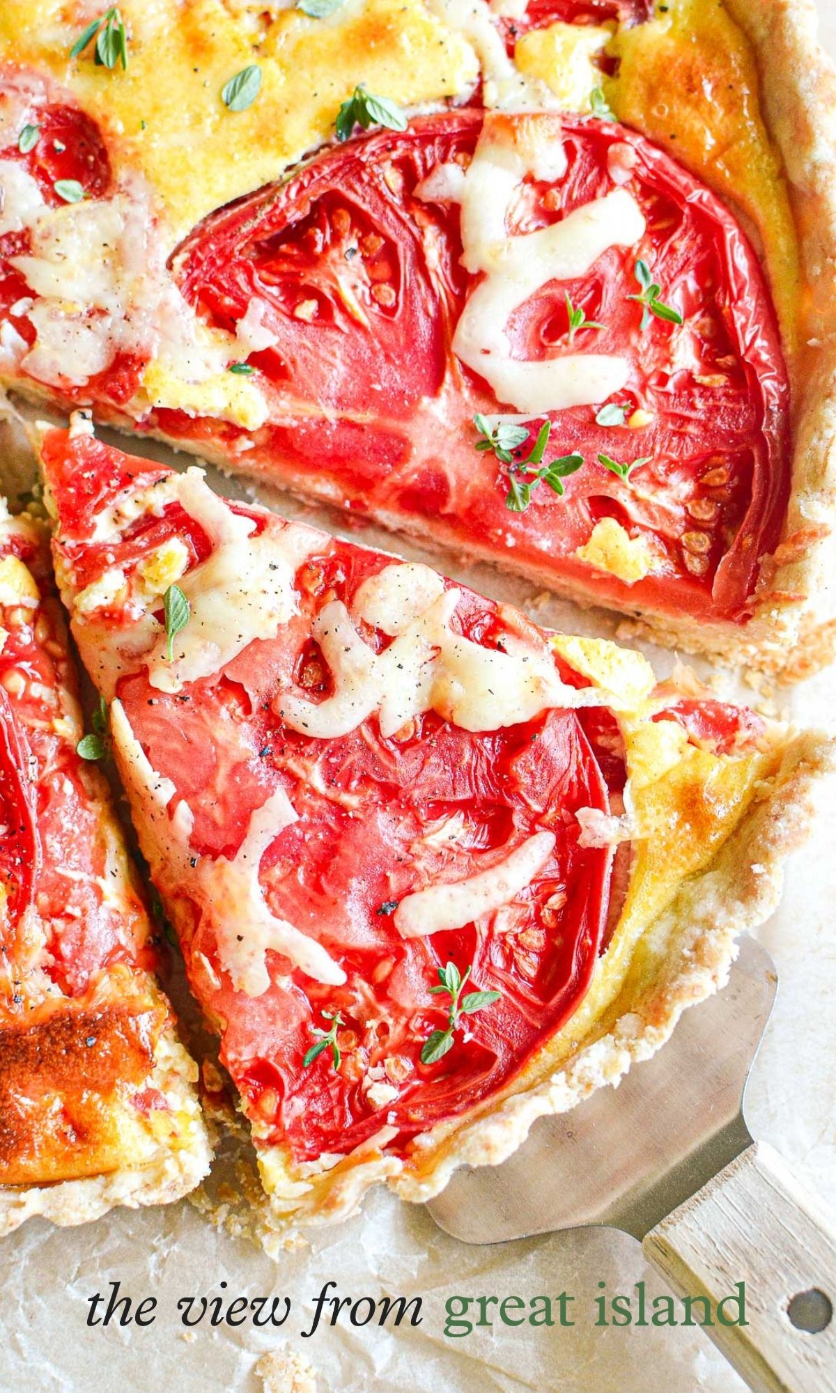 tomato tart pin.