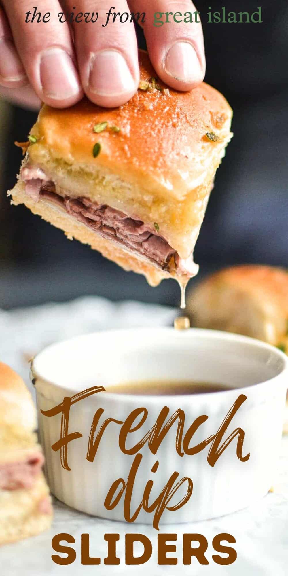 French dip sliders pin
