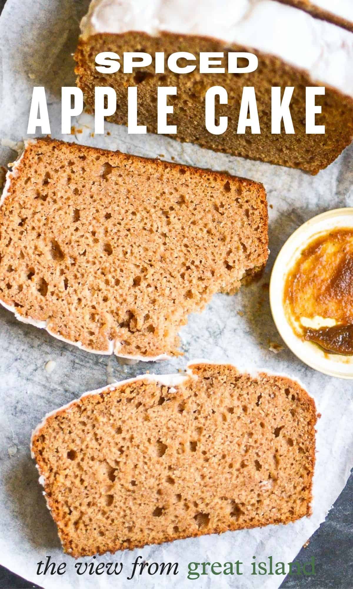 apple spice cake pin.