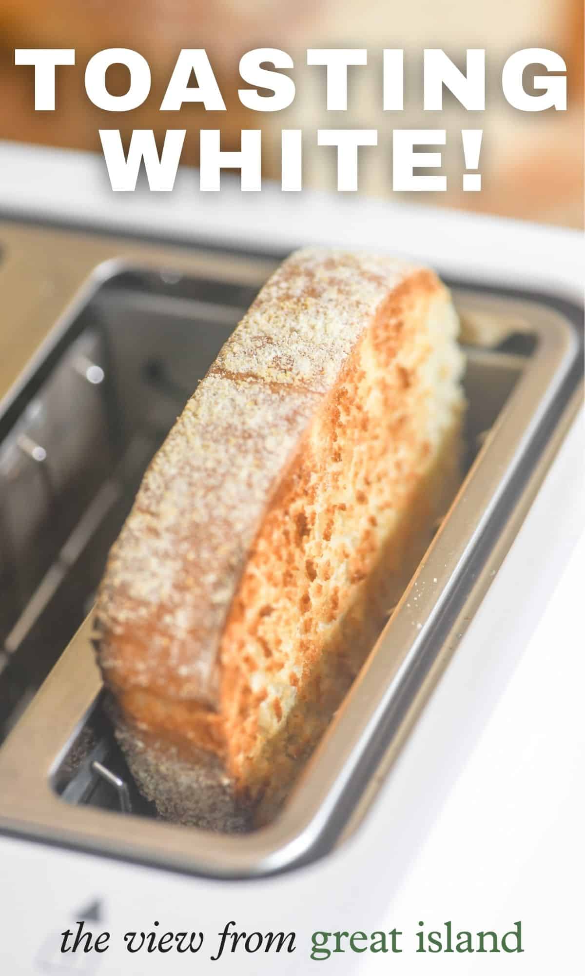 toasting white bread pin.