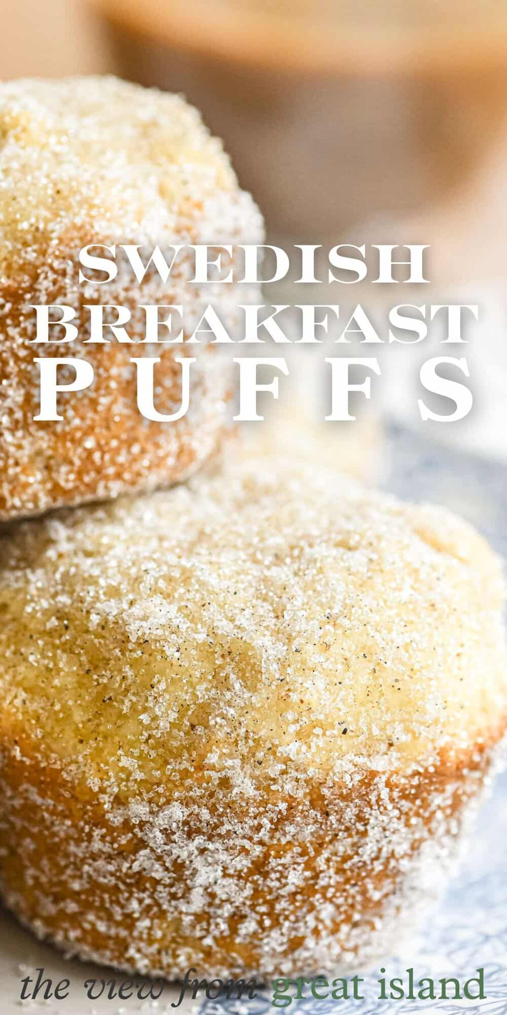 Swedish breakfast puffs pin.