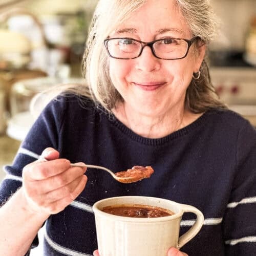 Sue Moran, head chef, recipe developer, and food photographer at The View from Great Island