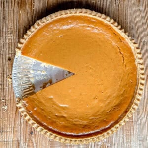 store bought pumpkin pie.