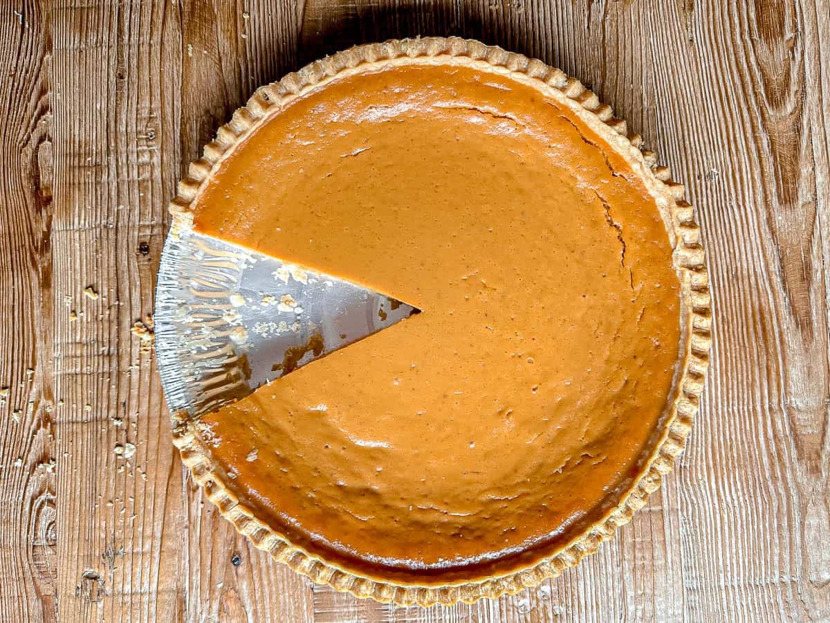 store bought pumpkin pie.