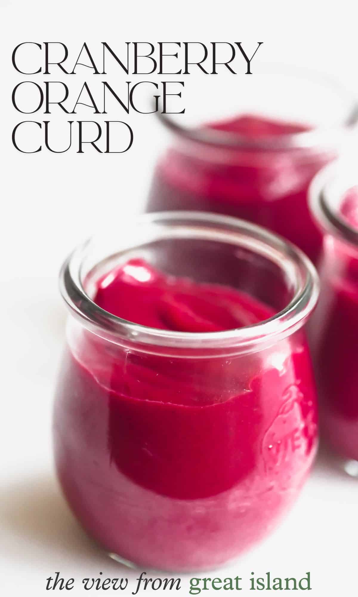 cranberry curd pin