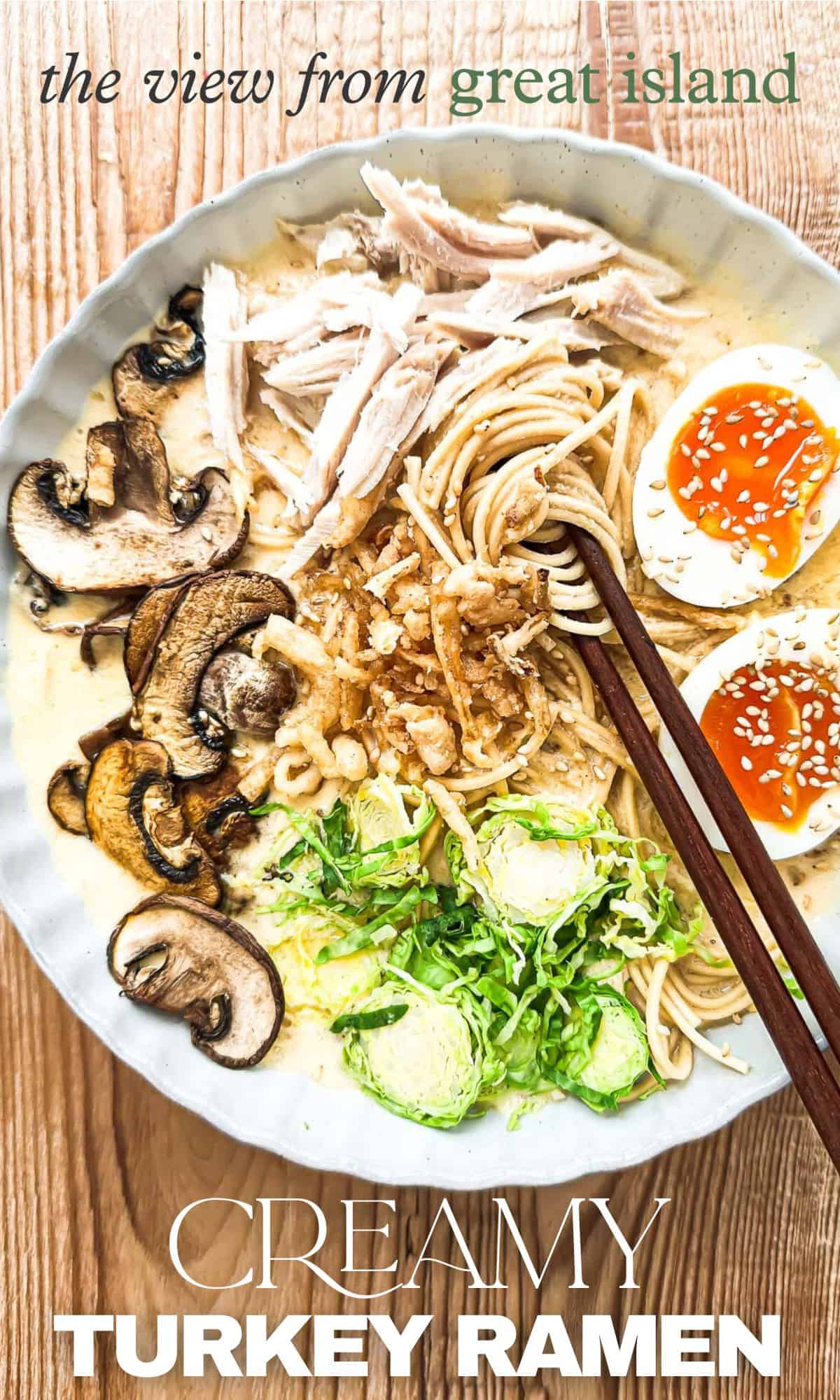 creamy turkey ramen pin