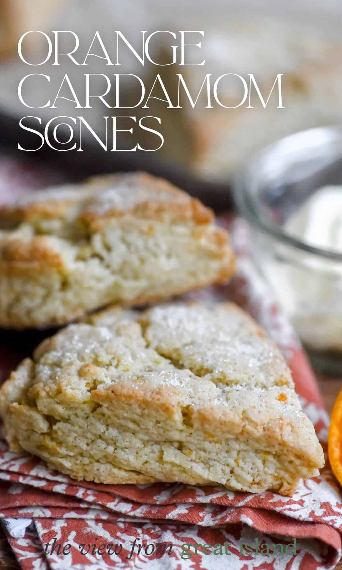 orange cardamom scones pin-2