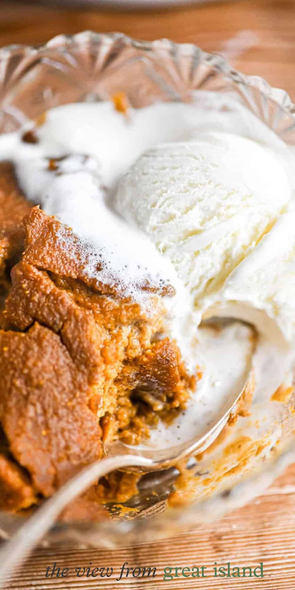pumpkin Indian Pudding pin