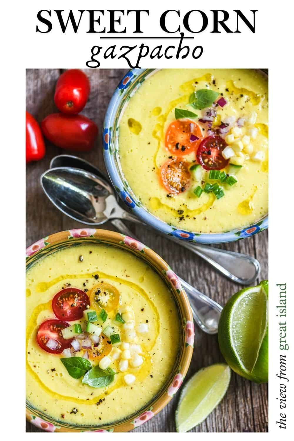 sweet corn gazpacho pin.